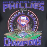 Starter - Philadelphia Phillies Champs Single Stitch T-Shirt 1993 Large Vintage Retro Baseball
