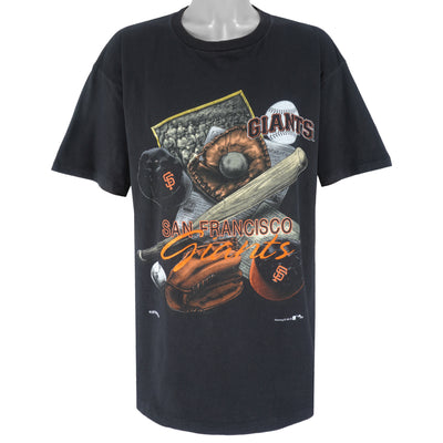 MLB (Nutmeg) - San Francisco Giants Baseball Single Stitch T-Shirt 1990s X-Large