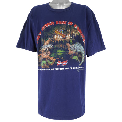 Budweiser - They Never Saw It Coming Lizards T-Shirt 1998 X-Large
