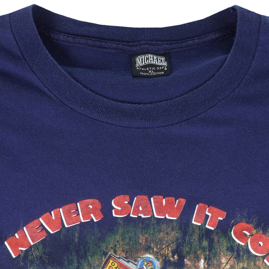 Budweiser (Michael) - They Never Saw It Coming T-Shirt 1998 X-Large Vintage Retro