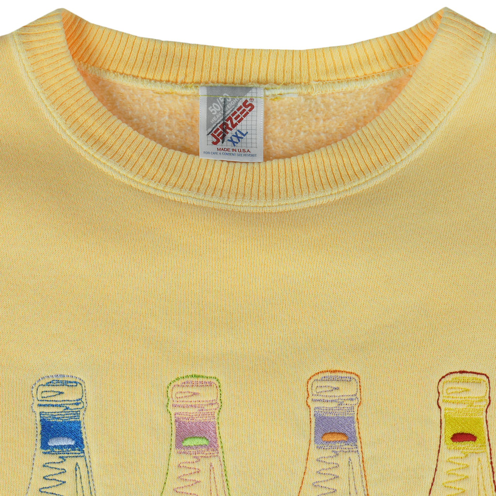 Vintage - 57 Varieties of Heinz Sauce Embroidered Crew Neck Sweatshirt 1990s XX-Large Vintage Retro