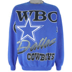 NFL (Cliff Engle) - Dallas Cowboys Crew Neck Sweatshirt 1990s Medium Vintage Retro Football