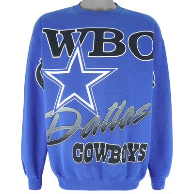 NFL (Cliff Engle) - Dallas Cowboys Crew Neck Sweatshirt 1990s Medium
