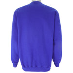 NFL (Logo Athletic) - Seattle Seahawks Embroidered Crew Neck Sweatshirt 1990s Large Vintage Retro Football