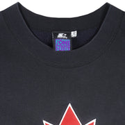 Starter - Team Canada Hockey Crew Neck Sweatshirt 1990s Large Vintage Retro Hockey