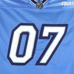Starter - Blue No. 07 Embroidered Jersey 1990s Small Vintage Retro