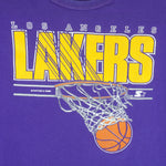 Starter - Los Angeles Lakers Single Stitch T-Shirt 1988 X-Large Vintage Retro Basketball