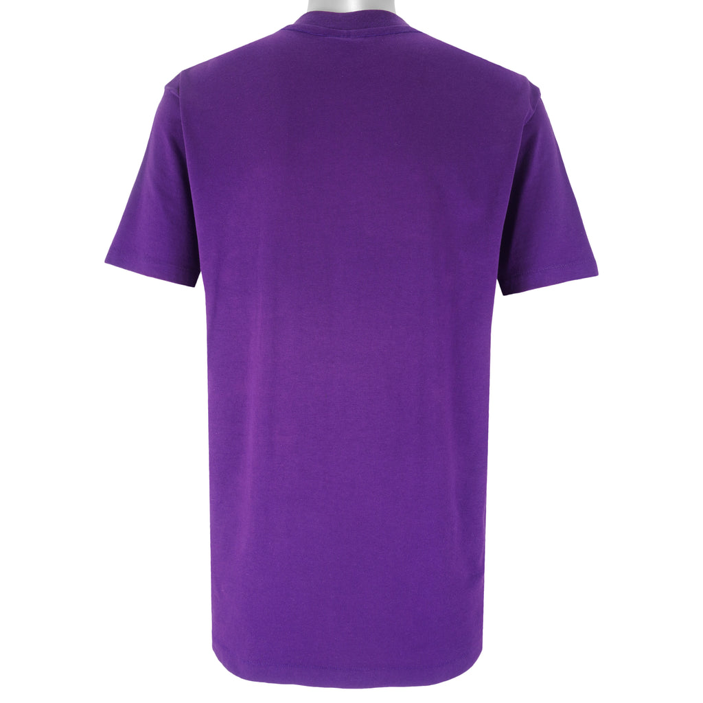 NBA (Hanes) - Utah Jazz Midwest Division Champs T-Shirt 1989 Large Vintage Retro