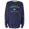 NBA (Lee) - Minnesota Timberwolves Crew Neck Sweatshirt 1990s X-Large Vintage Retro Basketball