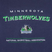 NBA (Lee) - Minnesota Timberwolves Crew Neck Sweatshirt 1990s X-Large Vintage Retro Basketball