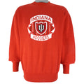 NCAA (Midwest) - Indiana Hoosiers Embroidered Crew Neck Sweatshirt 1990s Medium Vintage Retro Football College