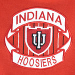 NCAA (Midwest) - Indiana Hoosiers Embroidered Crew Neck Sweatshirt 1990s Medium Vintage Retro Football College