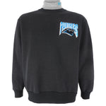 NFL (Majestic) - Carolina Panthers Turtleneck Sweatshirt 1990s Medium Vintage Retro Football