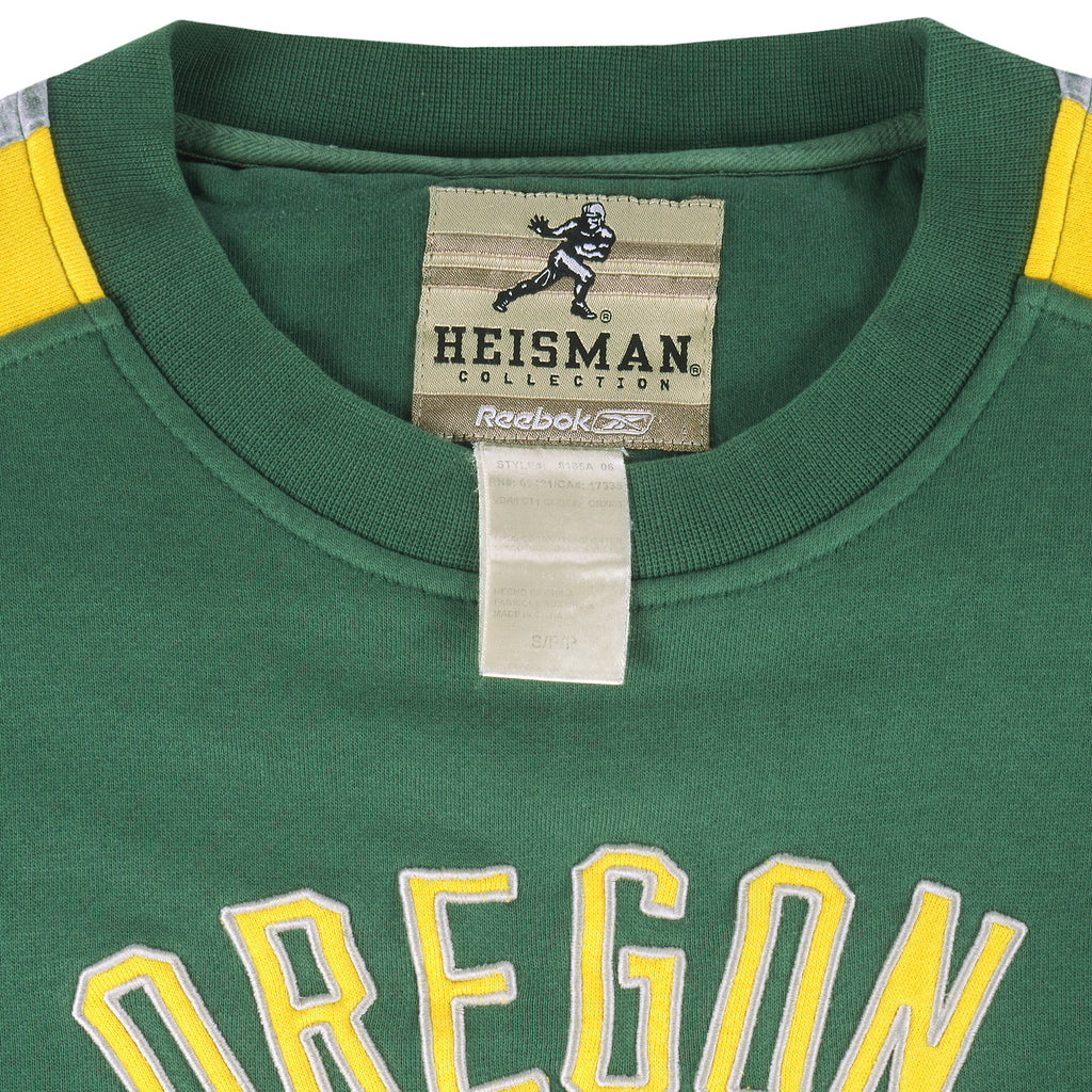 NCAA (Reebok) - Oregon Ducks Crew Neck Sweatshirt 1990s Medium Vintage Retro Football College