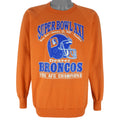 NFL (Rich) - Denver Broncos Super Bowl Champions Crew Neck Sweatshirt 1987 X-Large Vintage Retro Football