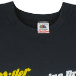 Vintage (Fruit Of The Loom) - Miller Draft Snowmobiles Sweatshirt 1990s X-Large Vintage Retro