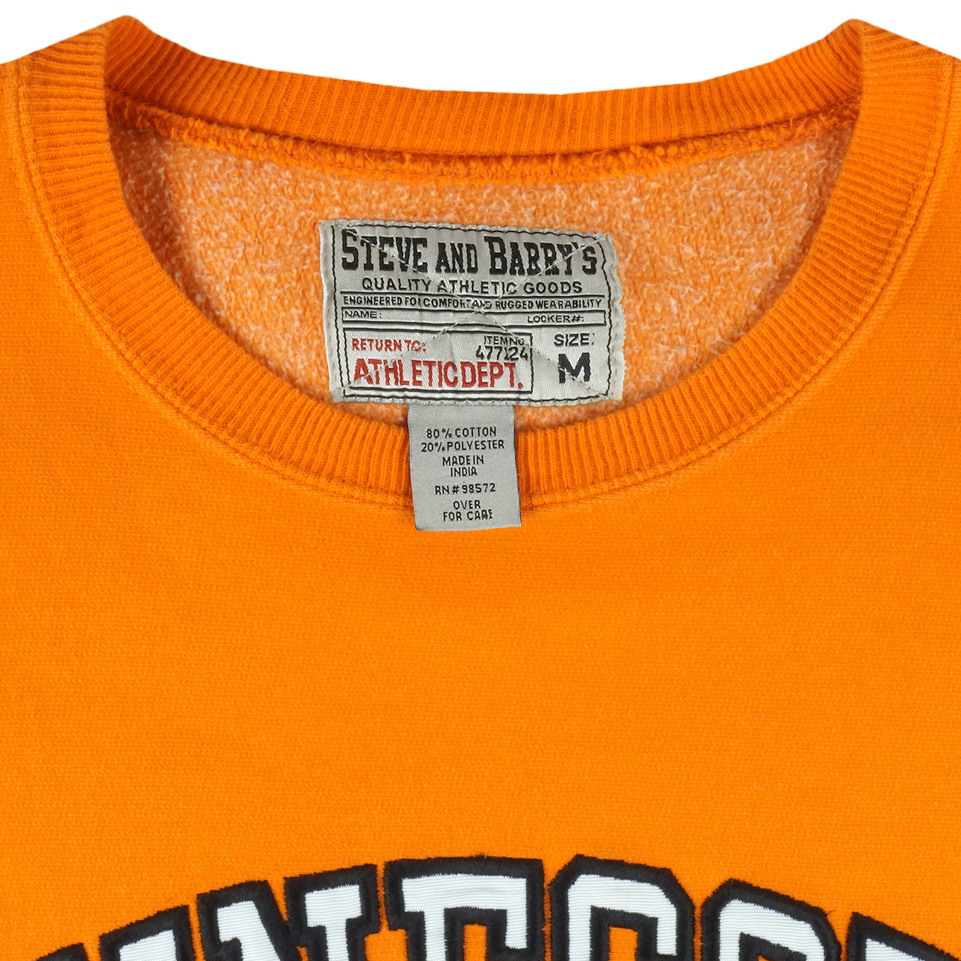 NCAA (Steve And Barry's) - University of Tennessee Crew Neck Sweatshirt Large Vintage Retro Football College
