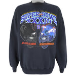 NFL (Tultex) - Denver Broncos VS Falcons Super Bowl Champions Sweatshirt 1999 X-Large Vintage Retro Football