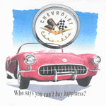 Vintage - Chevrolet Who Says You Can't Buy Happiness Single Stitch T-Shirt 1990s Large Vintage Retro