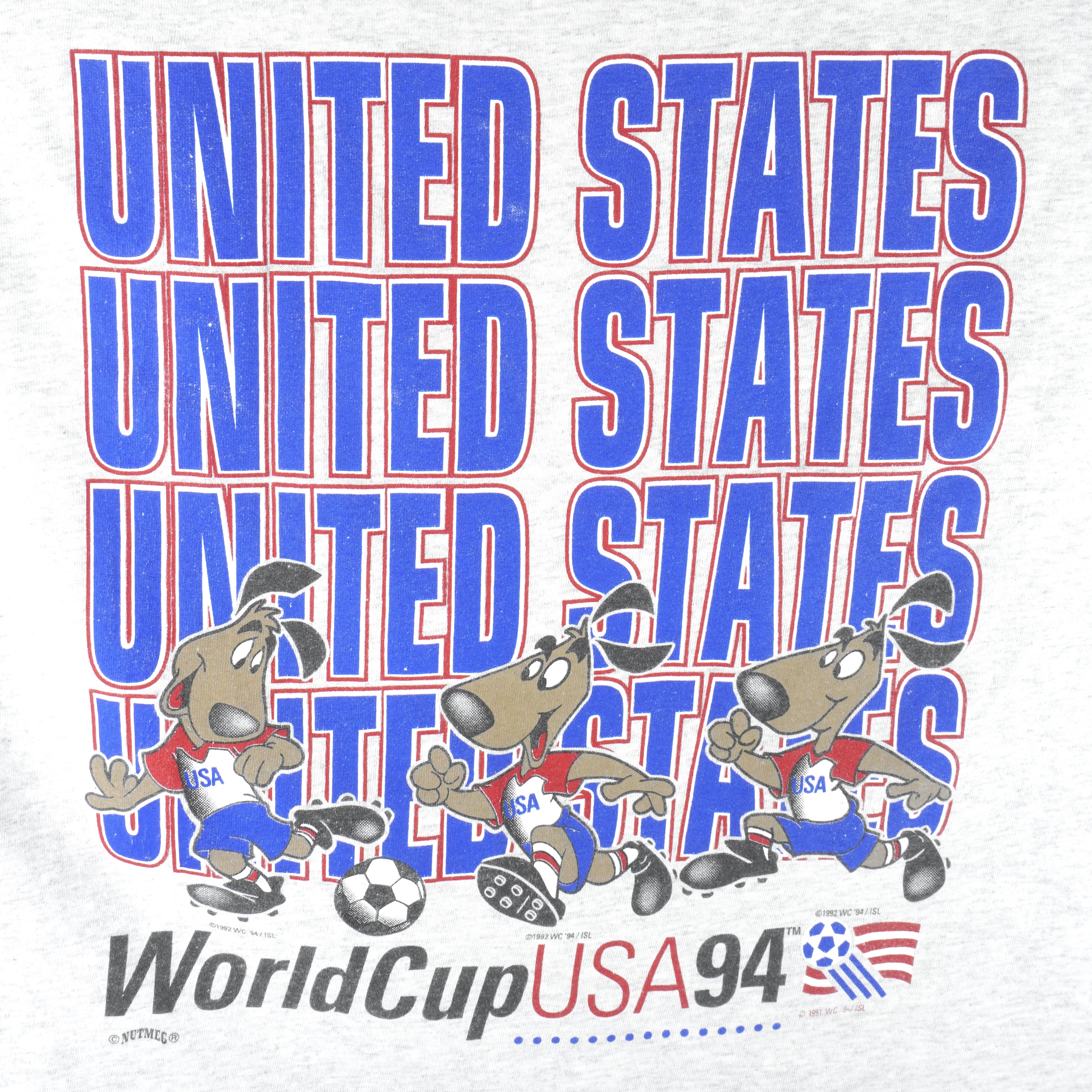 Vintage - USA World Cup Soccer Single Stitch T-Shirt 1994 X-Large Vintage Retro Football