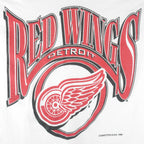 NHL - Detroit Red Wings Spell-Out T-Shirt 1996 X-Large Vintage Retro