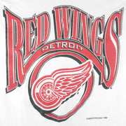 NHL - Detroit Red Wings Spell-Out T-Shirt 1996 X-Large Vintage Retro
