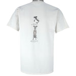 Vintage (Gildan) - Italian Greyhound Single Stitch T-Shirt 1990s Medium Vintage Retro