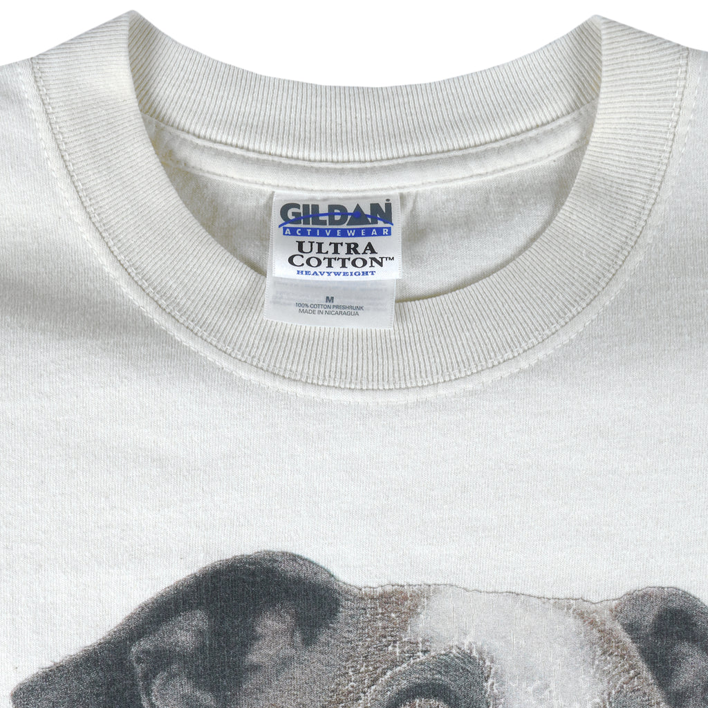 Vintage (Gildan) - Italian Greyhound Single Stitch T-Shirt 1990s Medium Vintage Retro