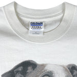 Vintage (Gildan) - Italian Greyhound Single Stitch T-Shirt 1990s Medium Vintage Retro