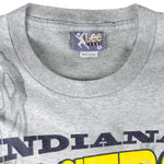 NBA (Lee) - Indiana Pacers All Over Print T-Shirt 1990s X-Large Vintage Retro Basketball