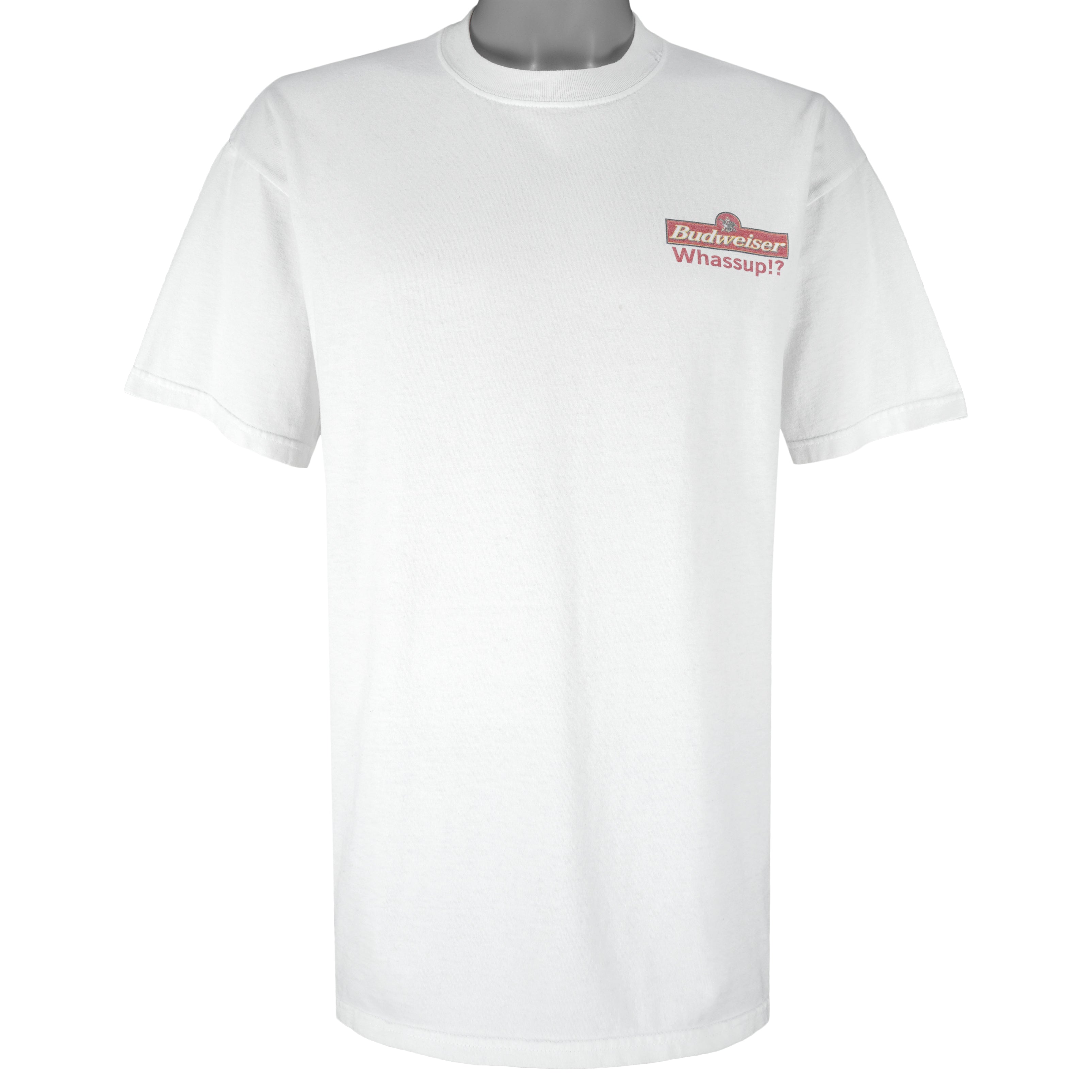 Budweiser (Anvil) - Just Chillin' Having a Bud T-Shirt 1990s X-Large Vintage Retro