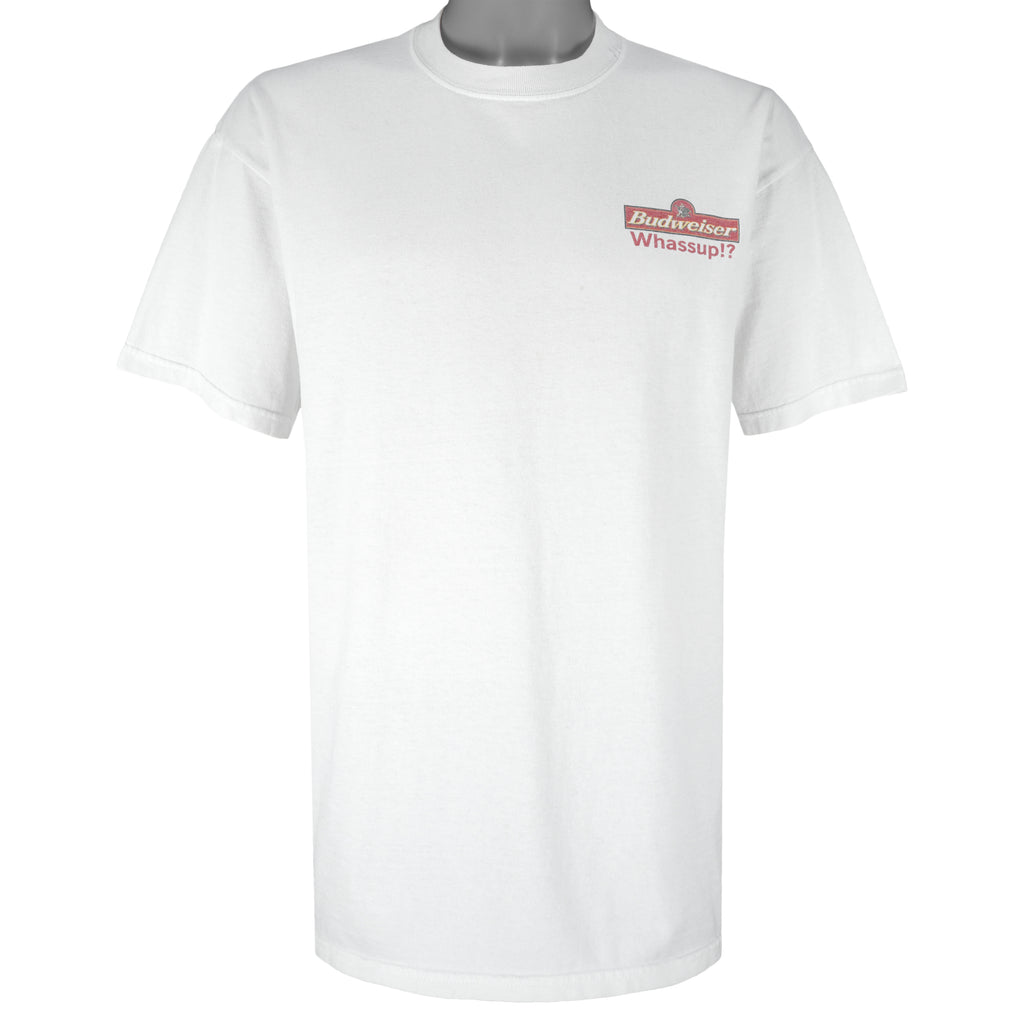 Budweiser (Anvil) - Just Chillin' Having a Bud T-Shirt 1990s X-Large Vintage Retro