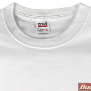 Budweiser (Anvil) - Just Chillin' Having a Bud T-Shirt 1990s X-Large Vintage Retro