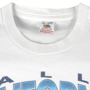 NFL - Super Bowl 26th 49ers VS Chargers Single Stitch T-Shirt 1995 Large Vintage Retro Football