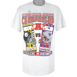 NFL - Steelers Vs. Patriots AFC Championships T-Shirt 2000s X-Large