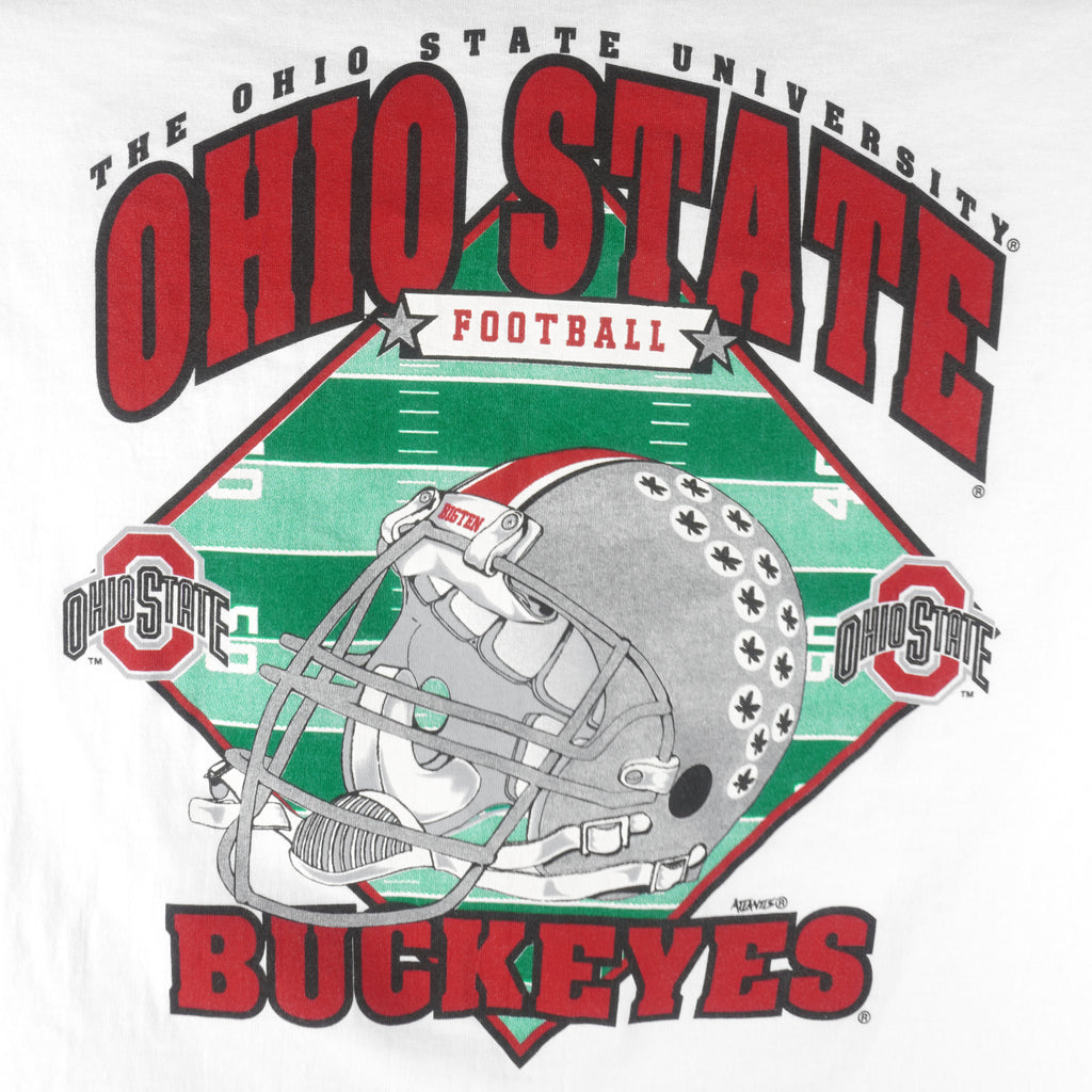 NCAA (Oneita)  - Ohio State Buckeyes Helmet T-Shirt 1998 X-Large Vintage Football College
