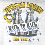 Starter - Pittsburgh Penguins Stanley Cup Champions T-Shirt 1992 X-Large