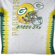NFL - Green Bay Packers Helmet Single Stitch T-Shirt 1990s X-Large Vintage Retro Football