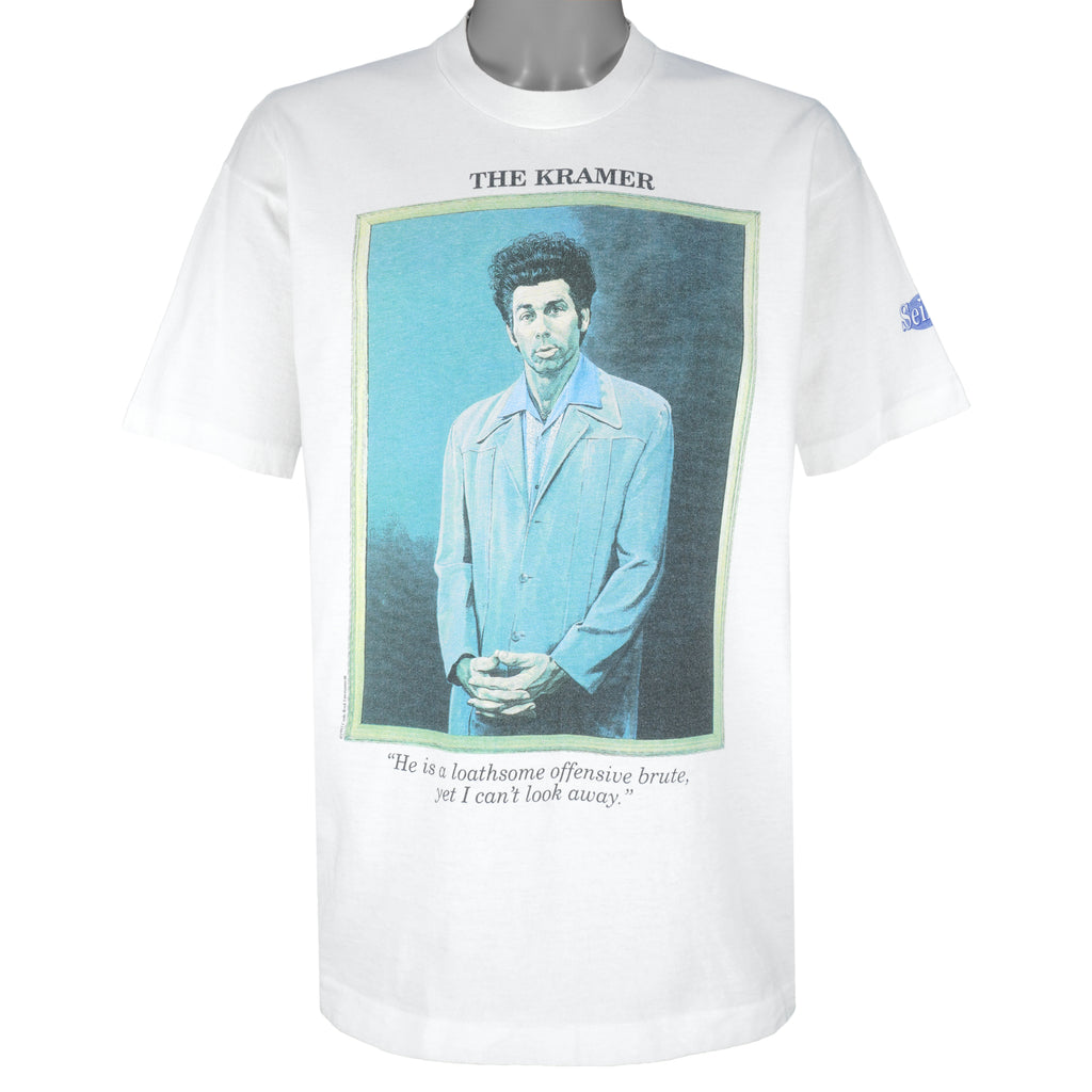 Vintage (Delta) - The Kramer Single Stitch T-Shirt 1990s X-Large Vintage Retro