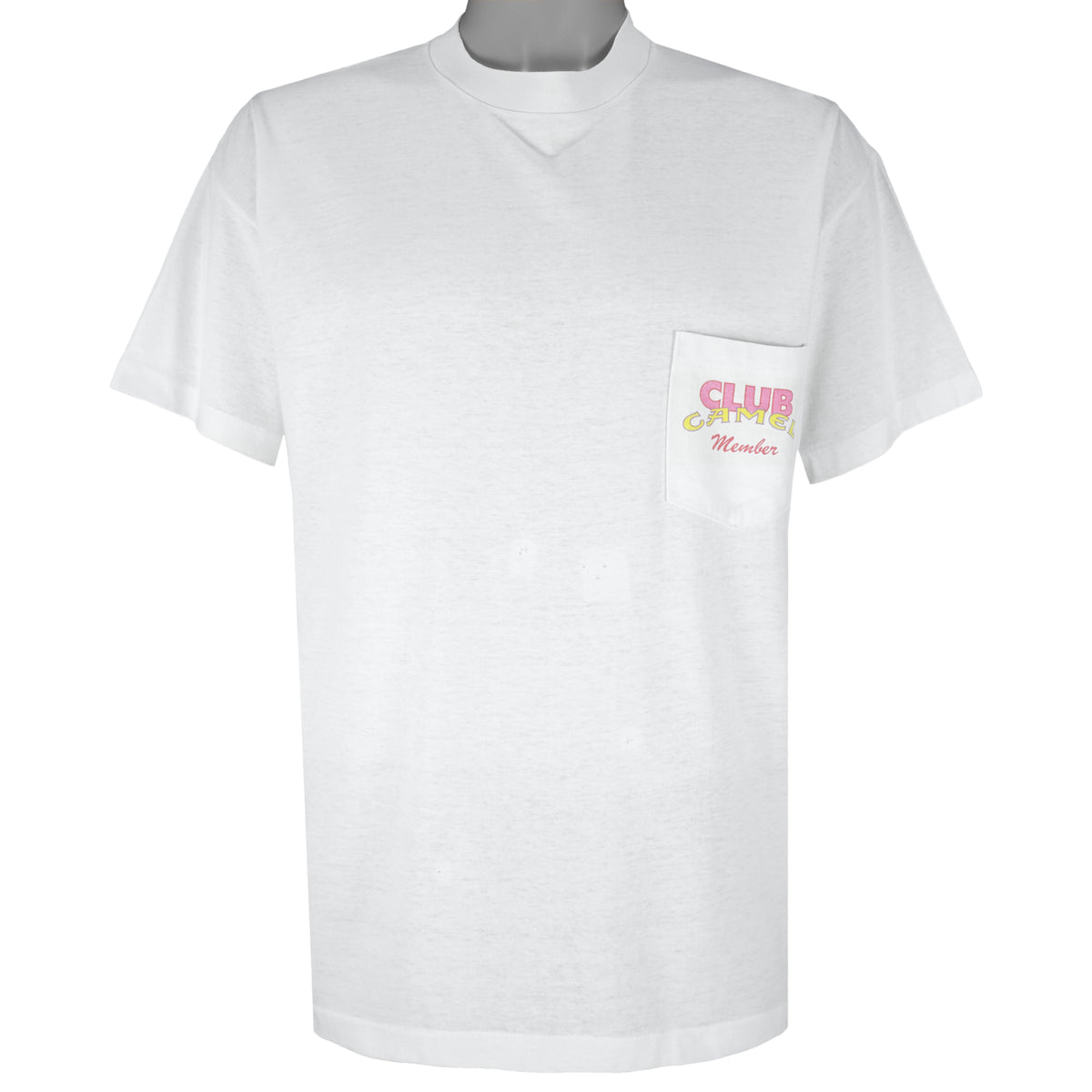 Vintage (Camel) - Beach Club Wish You Were Here T-Shirt 1990s X-Large Vintage Retro
