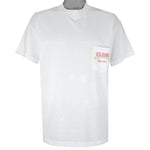 Vintage (Camel) - Beach Club Wish You Were Here T-Shirt 1990s X-Large Vintage Retro