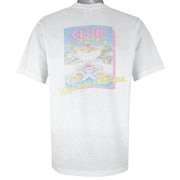 Vintage (Camel) - Beach Club Wish You Were Here T-Shirt 1990s X-Large Vintage Retro