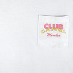 Vintage (Camel) - Beach Club Wish You Were Here T-Shirt 1990s X-Large Vintage Retro