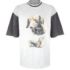 Vintage (Signal Sport) - Dachshund Single Stitch T-Shirt 1990s X-Large Vintage Retro