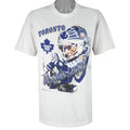 NHL (Bulletin) - Toronto Maple Leafs Single Stitch T-Shirt 1990s Large Vintage Retro Hockey