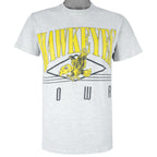 NCAA (Hanes)  - Iowa Hawkeyes Spell-Out T-Shirt 1990s Medium Vintage College