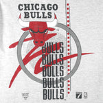 NBA (Logo 7) - Chicago Bulls Single Stitch T-Shirt 1990s Medium Vintage Retro Basketball