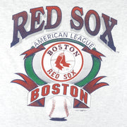 MLB (logo 7) - Boston Red Sox T-Shirt 1999 Large Vintage Retro Baseball