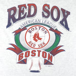 MLB (logo 7) - Boston Red Sox T-Shirt 1999 Large Vintage Retro Baseball