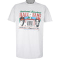 MLB (Stedman) - National Baseball Hall Of Fame Jim Palmer and Joe Morgan T-Shirt 1990 Large Vintage Retro Baseball